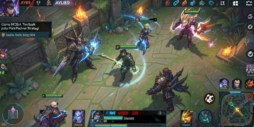 Tampilan gameplay AYU89 yang penuh aksi dan strategi.
