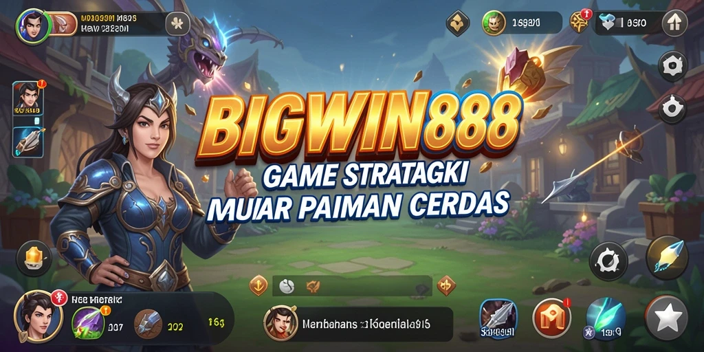 Screenshot gameplay yang menggambarkan taktik dan strategi yang menarik.