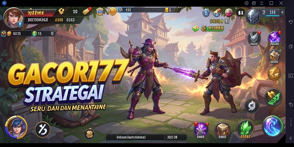 Tampilan gameplay GACOR77 yang strategis dan mendebarkan