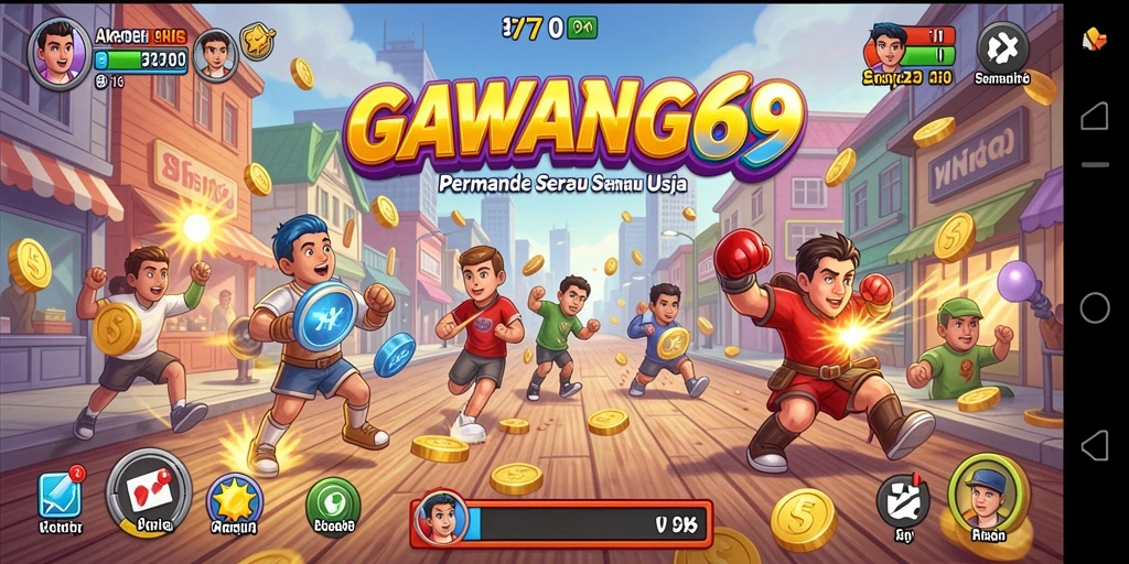 Tampilan gameplay GAWANG69 yang menarik dan penuh aksi.
