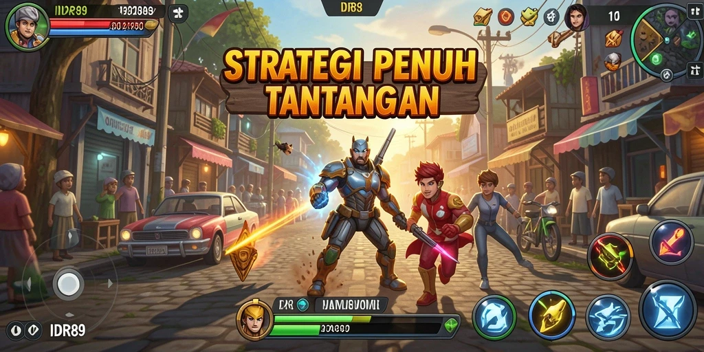 Tampilan gameplay <strong>IDR89</strong> yang penuh strategi dan tantangan.
