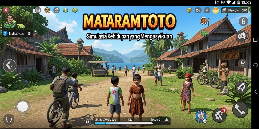 Tampilan gameplay asli MATARAMTOTO yang menarik dan interaktif.