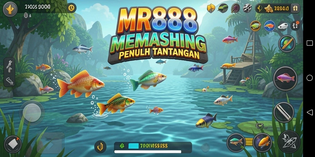 Gameplay memancing yang mendebarkan di <strong>MR888</strong> dengan berbagai ikan menarik.