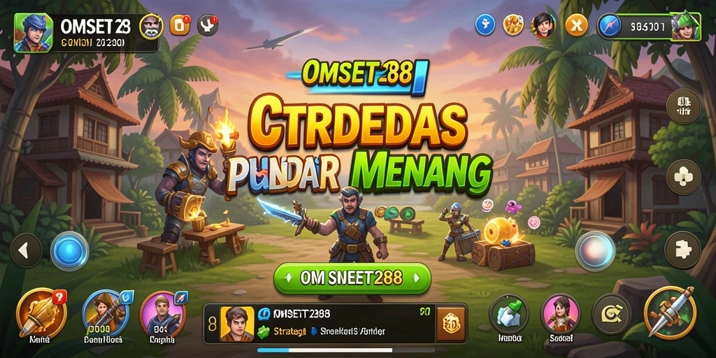 Tangkapan layar dari gameplay OMSET288 yang menegangkan dan strategis.