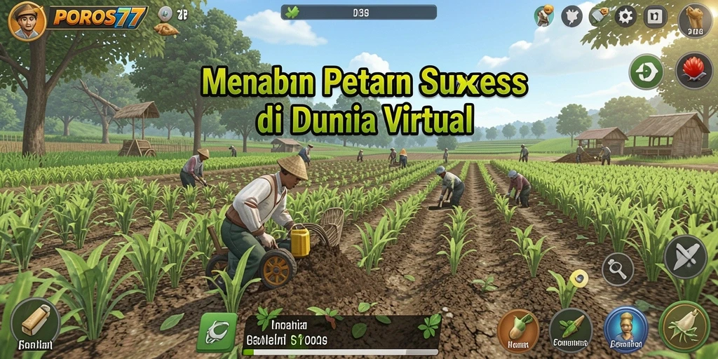 Tampilan gameplay POROS77 yang seru dan interaktif.