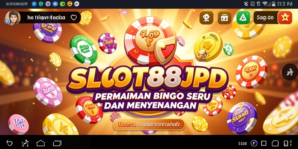 Screenshot utama SLOT88JP menampilkan gameplay Bingo yang seru dan interaktif.