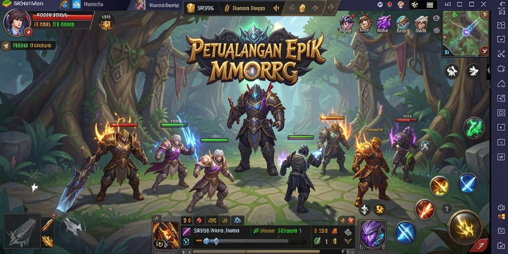 Tampilan gameplay menakjubkan dalam <strong>SR996</strong> yang menunjukkan pertempuran epik.