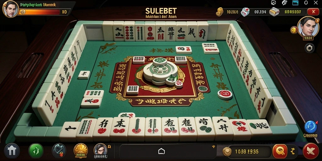 Screenshot SULEBET menampilkan gameplay Mahjong yang seru dan interaktif.
